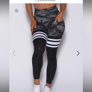 Bombshell Sportswear camo thigh high leggings